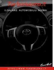 Automobiliu Nuoma Vilnius & Masinu Nuoma & Autonuoma 