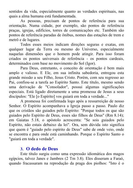 A Existencia e a Pessoa do Espirito Santo - Severino Pedro da Silva