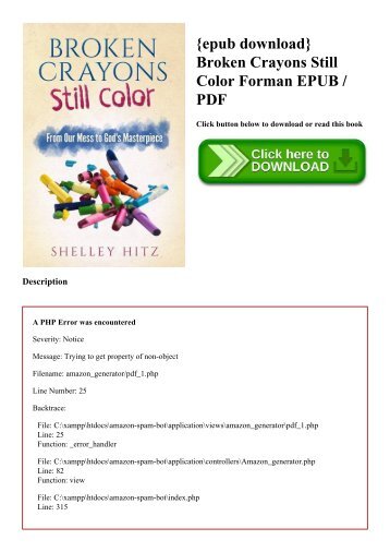 {epub download} Broken Crayons Still Color Forman EPUB  PDF