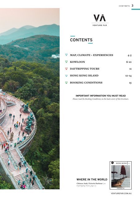 Venture Far - Hong Kong 18/19 Brochure