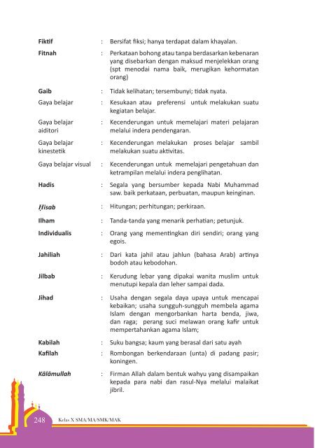 Buku Guru X PAI K13 revisi