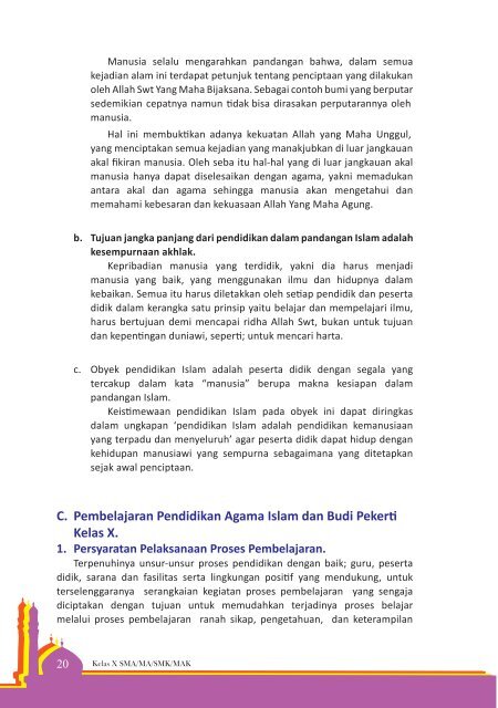 Buku Guru X PAI K13 revisi