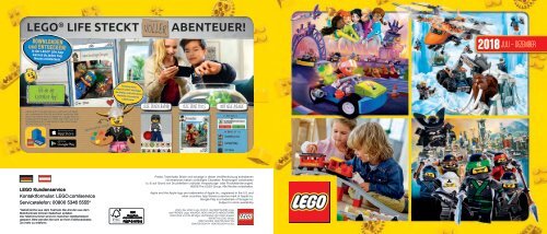 LEGO Endkundenbroschüre 2. Halbjahr 2018