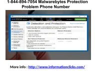 1-844-894-7054 Malwarebytes Protection Problem Phone Number