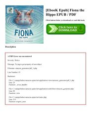 [EbooK Epub] Fiona the Hippo EPUB  PDF