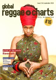 Global Reggae Charts - Issue #16 / September 2018