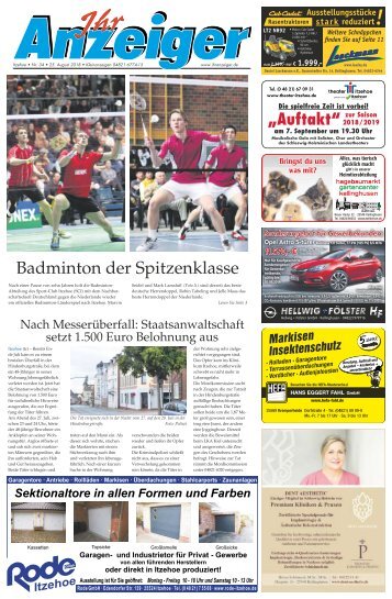 Ihr Anzeiger Itzehoe 34 2018