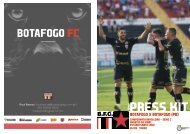 PRESS KIT: Botafogo x Botafogo (PB) - Quartas de Final - Série C