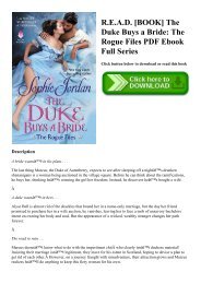 R.E.A.D. [BOOK] The Duke Buys a Bride The Rogue Files PDF Ebook Full Series