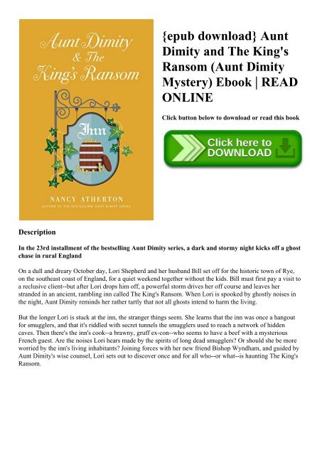 A Kings Ransom Ebook