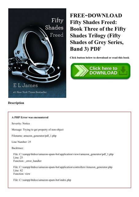 Free Download Fifty Shades Freed Book Three Of The Fifty Shades Trilogy Fifty Shades Of