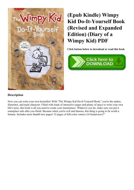Wimpy Kid Do-It-Yourself Book Revised and Expanded Edition