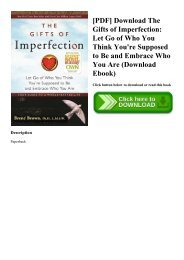*PDF* the gifts of imperfection | eBooks includes PDF, ePub and Kindle version the gifts of imperfection pdf download