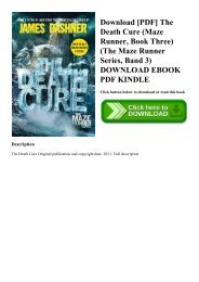 the death cure pdf