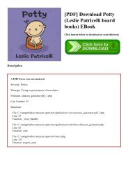 [PDF] Download Potty (Leslie Patricelli board books) EBook
