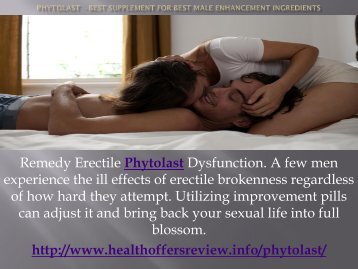 Phytolast  - Best Supplement For Best Male Enhancement