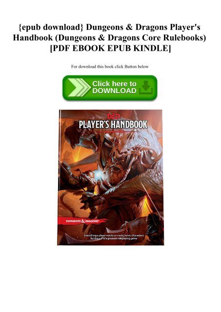 Epub Book Downloads Dungeons Amp Dragons Mona Vakilifathi