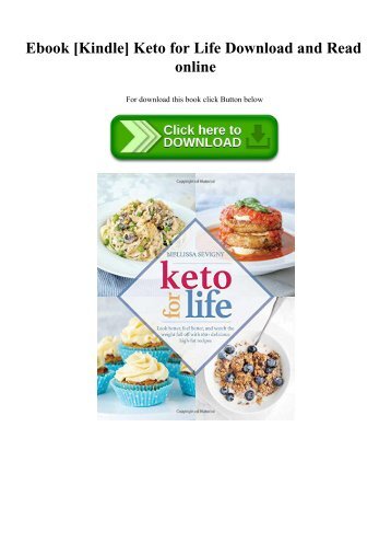 Ebook [Kindle] Keto for Life Download and Read online