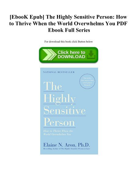 ELAINE ARON EPUB