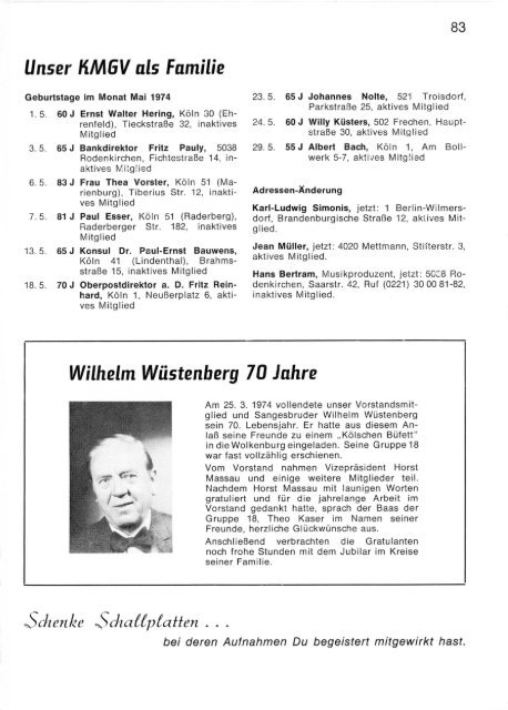 Der Burgbote 1974 (Jahrgang 54)