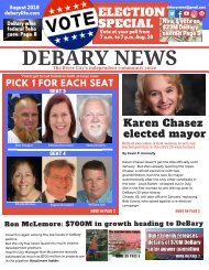 DeBary News August 2018