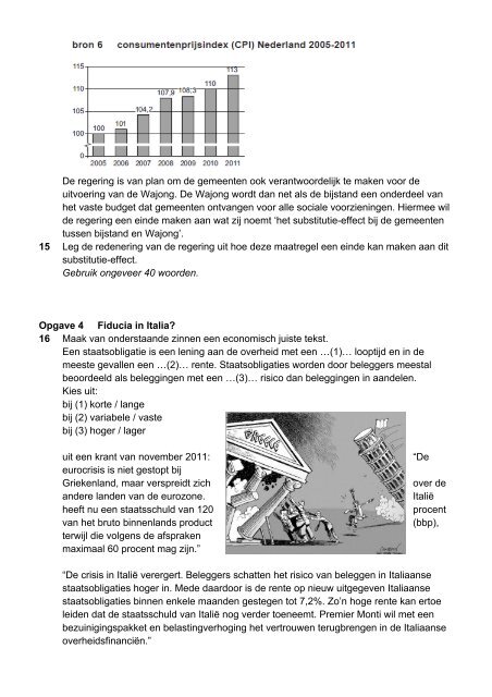 Havo examens 2009 -  2018 - Hans Vermeulen