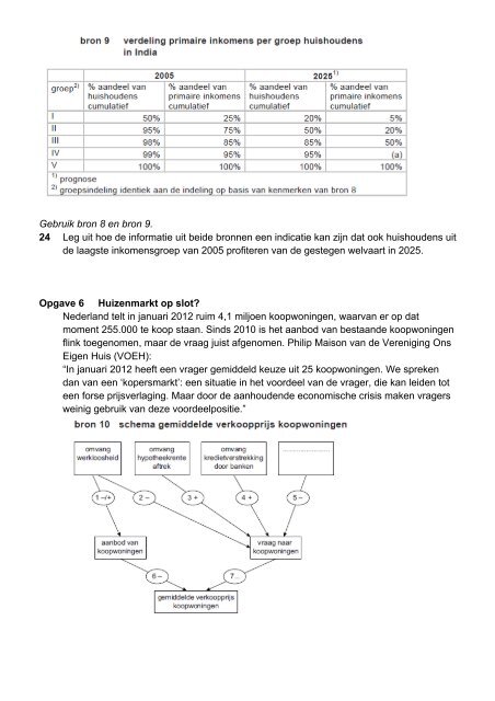 Havo examens 2009 -  2018 - Hans Vermeulen