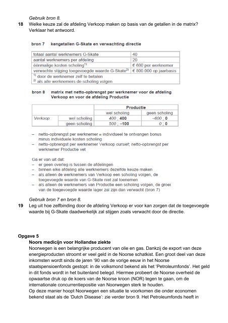 Havo examens 2009 -  2018 - Hans Vermeulen