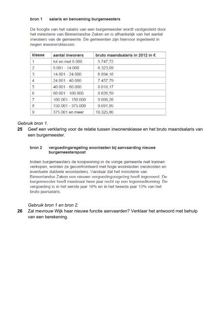 Havo examens 2009 -  2018 - Hans Vermeulen