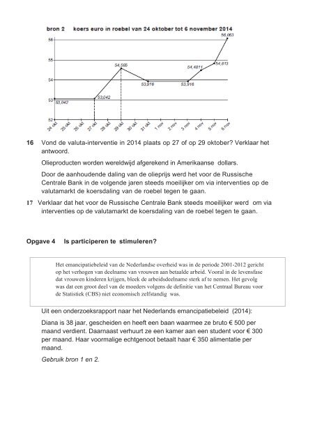 Havo examens 2009 -  2018 - Hans Vermeulen