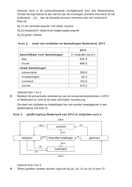 Havo examens 2009 -  2018 - Hans Vermeulen