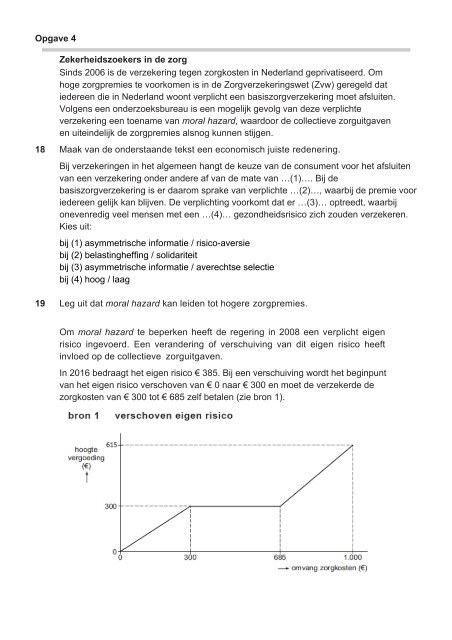 Havo examens 2009 -  2018 - Hans Vermeulen