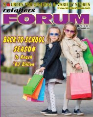 Retailers Forum Magazine Sept. 2018