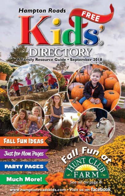 Hampton Roads Kids' Directory: September 2018