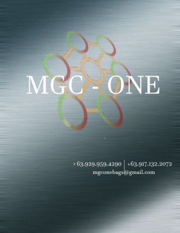MGC -ONE catalogue combined
