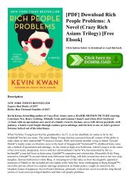 [PDF] Download Rich People Problems A Novel (Crazy Rich Asians Trilogy) [Free Ebook]