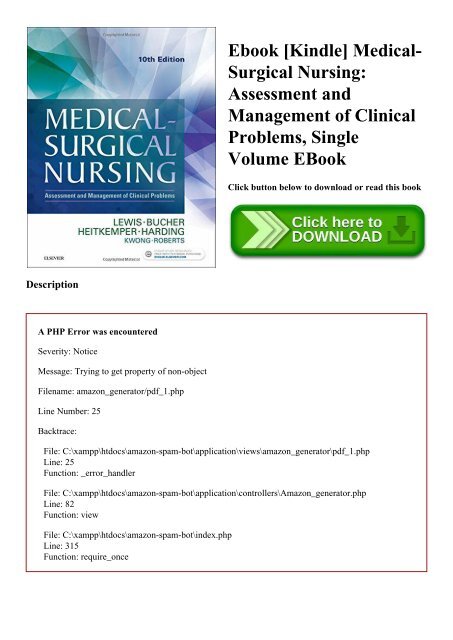 Medical Surgical Nursing Ebook