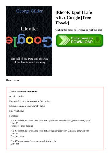 [EbooK Epub] Life After Google [Free Ebook]