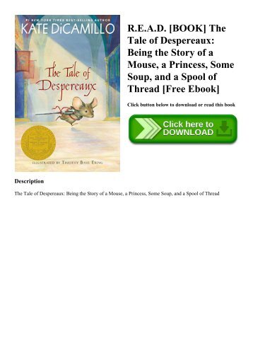 the tale of despereaux ebook download free Audiobooks free stream the tale of despereaux by ebook-7 issuu.