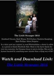 PUTLOCKERS FULL MOVIE The Little Stranger 2018 HD-BLURAY