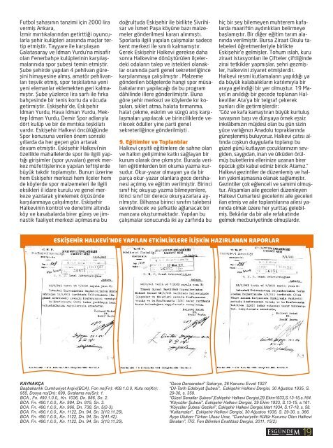 İstikbal Gazetesi Esgündem Dergisi Ağustos 2018 Sayısı