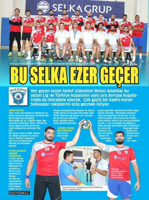 İstikbal Gazetesi Esgündem Dergisi Ağustos 2018 Sayısı