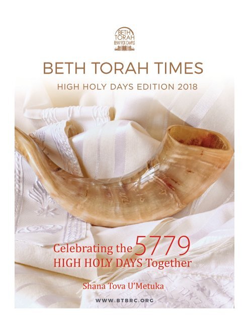 BT TIMES -HIGH HOLY DAYS EDITION 2018