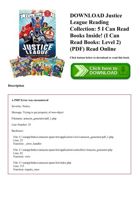 Download Justice League Reading Collection 5 I Can Read Books Inside I Can Read Books Level Download Justice League Reading Collection 5 I Can Read Books Inside I Can Read Books Level