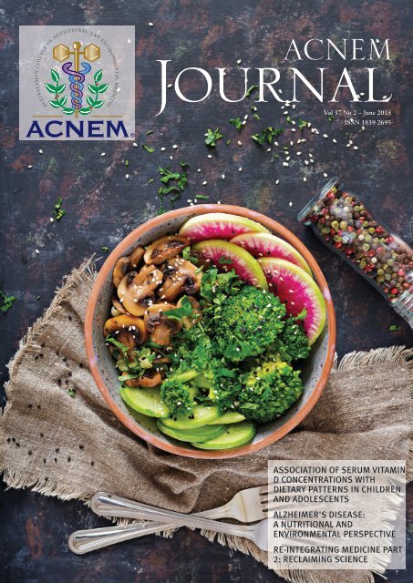 ACNEM Journal June 2018, Vol 37 No 2