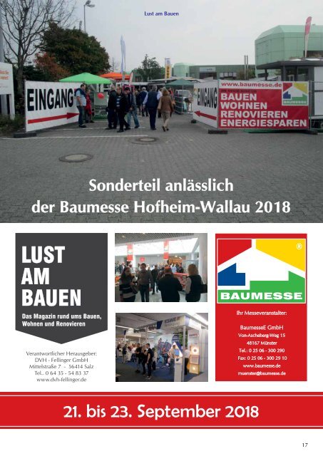 September 2018 Rhein-Main mit Taunus - Online Ausgabe