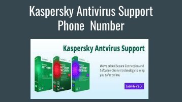 Kaspersky Antivirus Support Phone  Number 1-888-588-9329