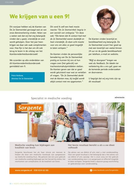 HOOFD-HALS magazine nr 11 augustus 2018