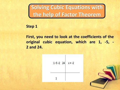 How to Solve Cubic Equation pdf