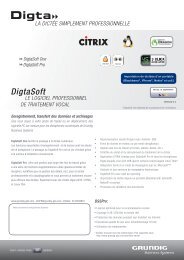 DigtaSoft - Grundig Business Systems